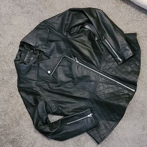 Forever 21 Peplum Faux Jacket